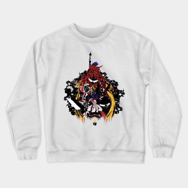 Fight the Powah! Crewneck Sweatshirt by Fearcheck